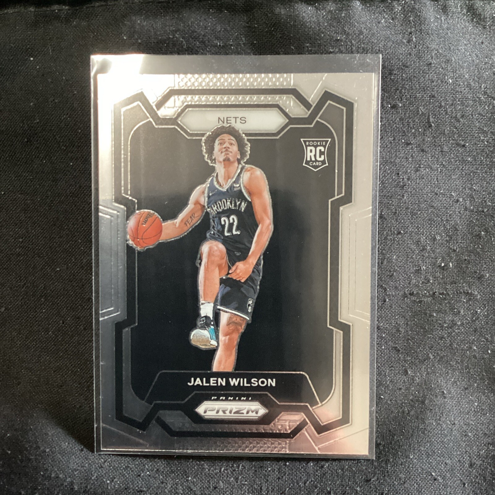 2023-24 Prizm Jalen Wilson #128 Rookie Nets                               42
