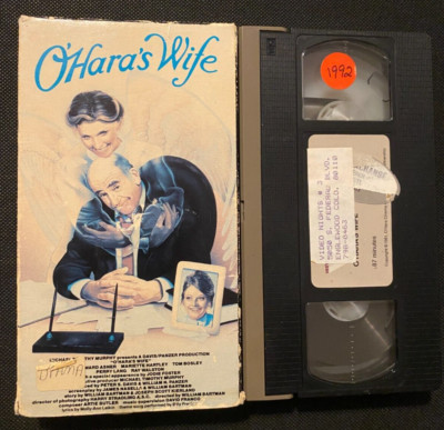 O'Hara's Wife VHS Ed Asner Jodie Foster Mariette Hartley Tom Bosley Ray Walston