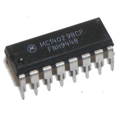 [5pcs] MC14029BCP Binary/Decade Up/Down Counter DIP-16 MOTOROLA