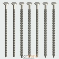 1000g / 1Kg BRIGHT ANNULAR RINGSHANK RING SHANK NAILS - HIGH QUALITY UK STOCK