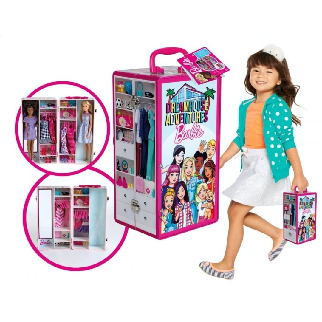 KLEIN Wardrobe for Barbie, portable case Toy kl5801-image