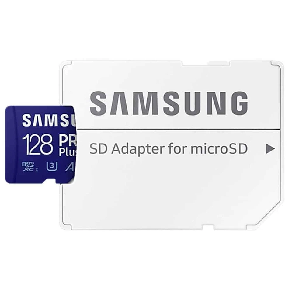 Samsung PRO PLUS microSD card 180MBs U3, V30, A2, & adapter 128GB MB-MD128SA/EU - Image 4 of 4