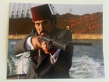 KEVORK MALIKYAN In Person Signed Autograph 28x35cm INDIANA JONES