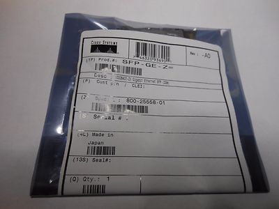 New Genuine Cisco SFP Optical Transceiver Module SFP-GE-Z 10-2031-01