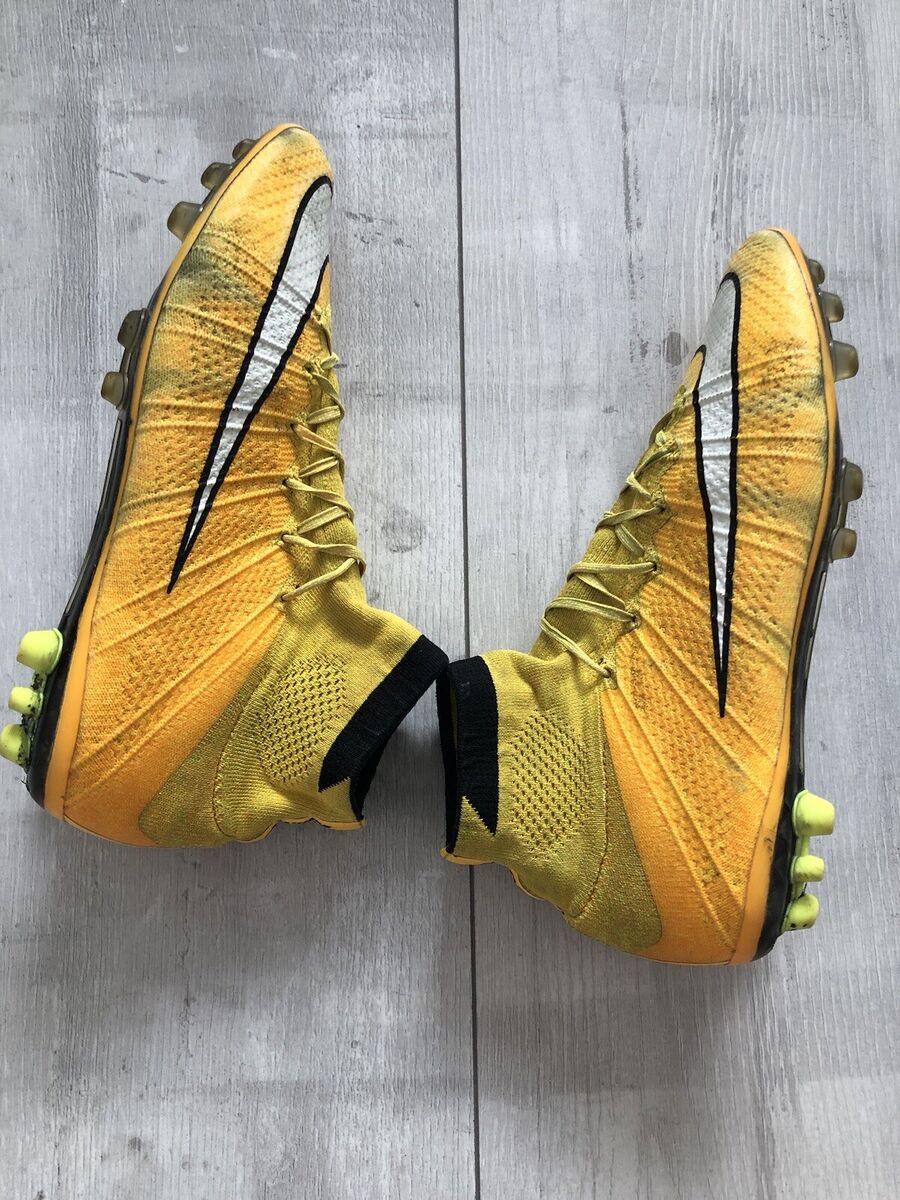 Nike Mercurial Vapor Superfly Yellow ACC Football Cleats Nike Mercurial Vapor Superfly Yellow ACC Football Cleats