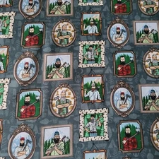 Sexy Lumberjacks in Frames Cotton Shirting/Quilting- So Cute!!