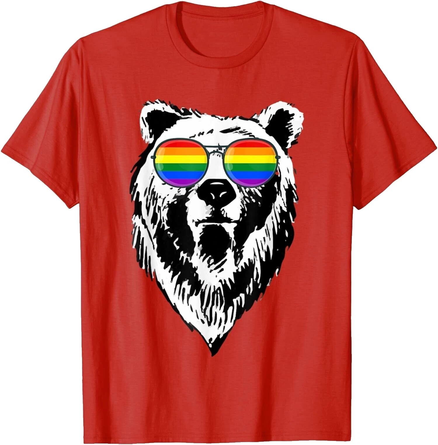 Gildan arco iris Camisetas para Hombres
