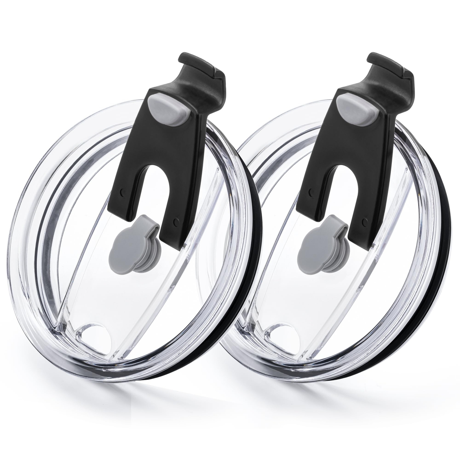 30oz Lids for Yeti Tumblers, 2Pack 30 oz Replacement Tumbler Lids Spill Proof...