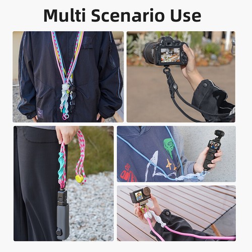 Verstellbarer Halsband für DJI OSMO POCKET 3/Insta360 ONE X3/X4 Kamera Zubehör - Picture 13 of 17