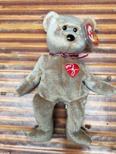 Signature Bear 1999 , Ty Beanie Baby . Immaculate