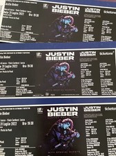 JUSTIN BIEBER - Biglietto Concerto Posto in Piedi - LUCCA 31/07/2022