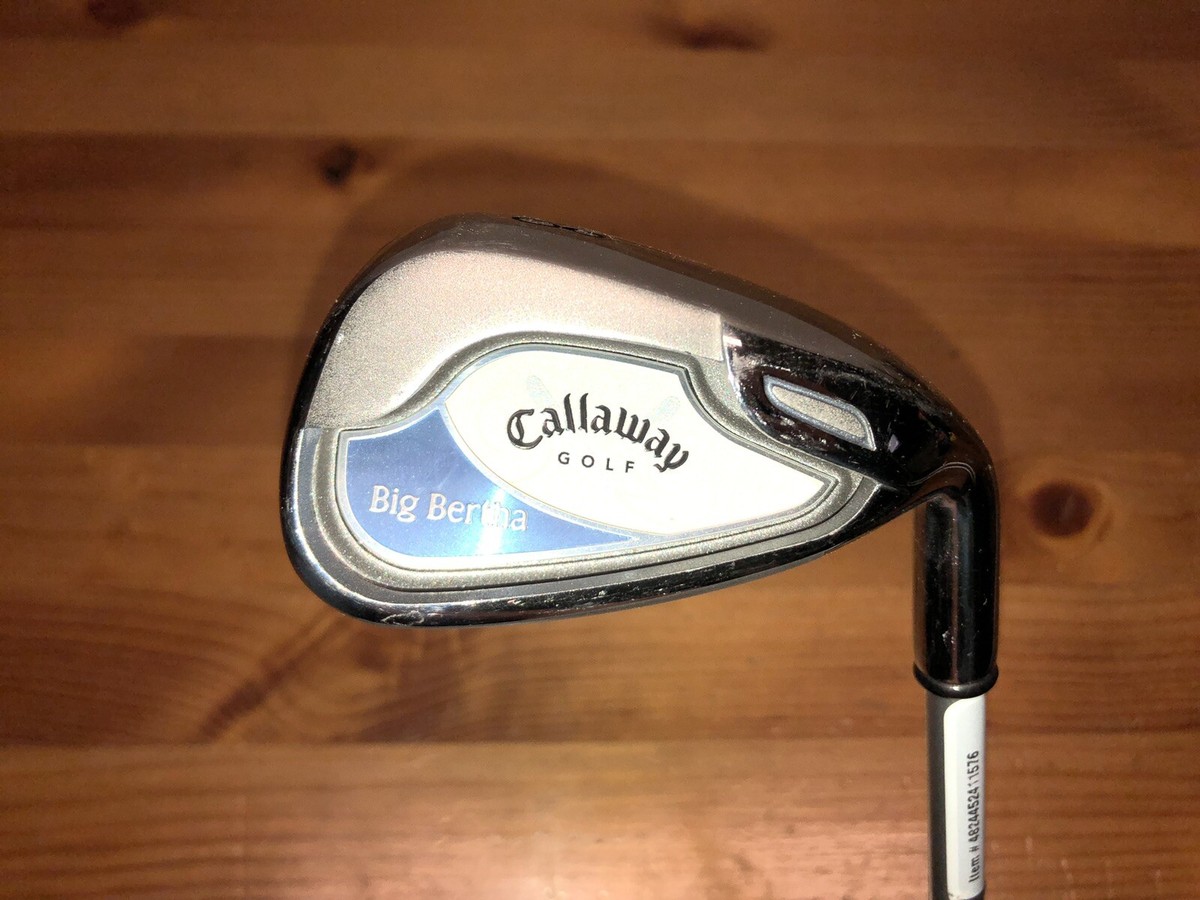 2008 Callaway Golf Big Bertha Irons 8 9 S Sand Wedge Right Handed