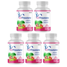 EZ Prostate Natural Prostate Wellness & Flow Support Formula - 5 Bottles