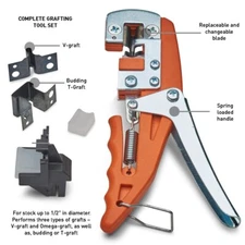 Kings County Tools Standard Fruit Tree Grafting Tool Set | Three Graft Types - V