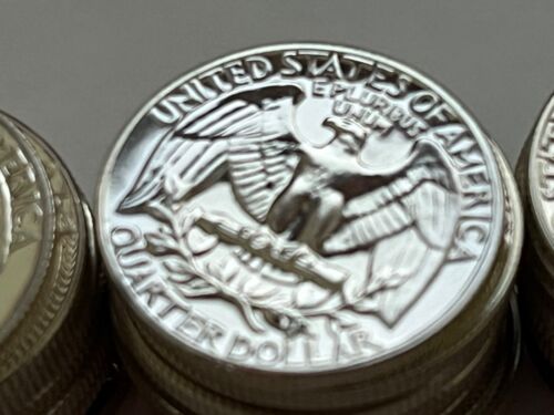 1964 (P) TYPE B Washington Quarter 90% Silver Beautiful Coin One Coin - Picture 2 of 5