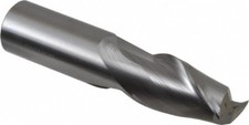 Hertel 7/8", 1-1/2" LOC, 7/8" Shank, 4" OAL, 2 Flute, Solid Carbide Square En...