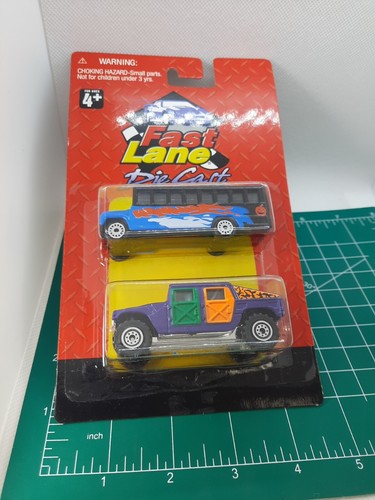 Halloween Collectible Hummer & Haunted Bus Die-Cast Toy RealToy 1/64 Scale C256 - Picture 7 of 14