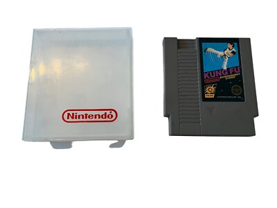 Kung Fu - Original Nintendo NES Game 1985 AUTHENTIC W/ CASE - VERY CLEAN 5 Screw