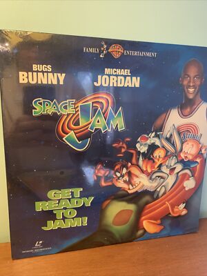 Space Jam Laserdisc Laser Disc Michael Jordan Looney Tunes 90s