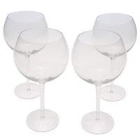 Certified International Glass Stemware Clear Red Wine Glasses (set Of 4) on sale Certified International Glass Stemware Clear Red Wine Glasses (set Of 4) on sale
