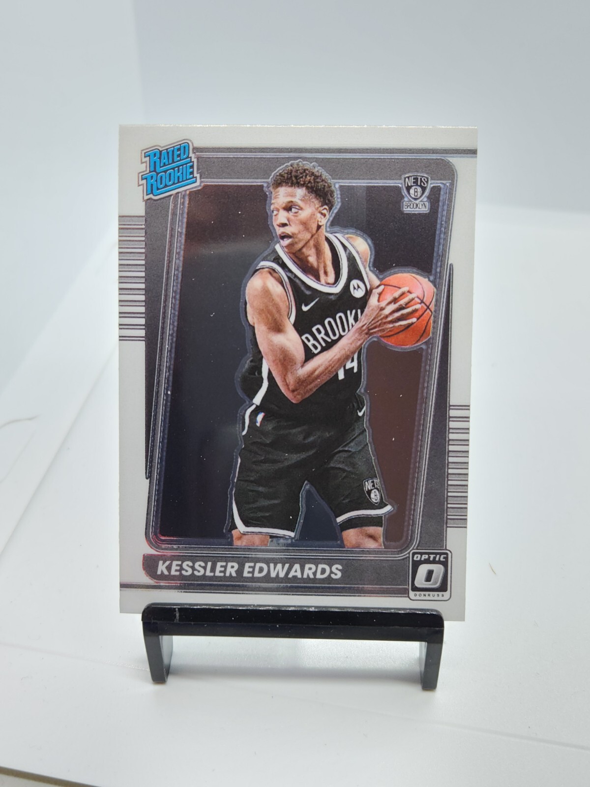 2021-22 Panini Donruss Optic Kessler Edwards Rated Rookie Brooklyn Nets #154