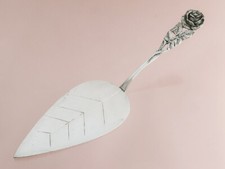 Tortenheber 800er Silber Rose