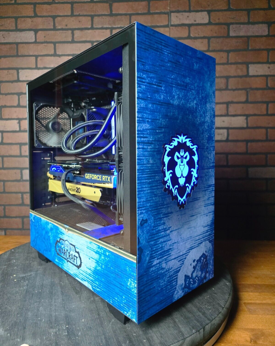 9800X3D Alliance World of Warcraft RTX 4070 20th Anniversary Edition Custom  PC
