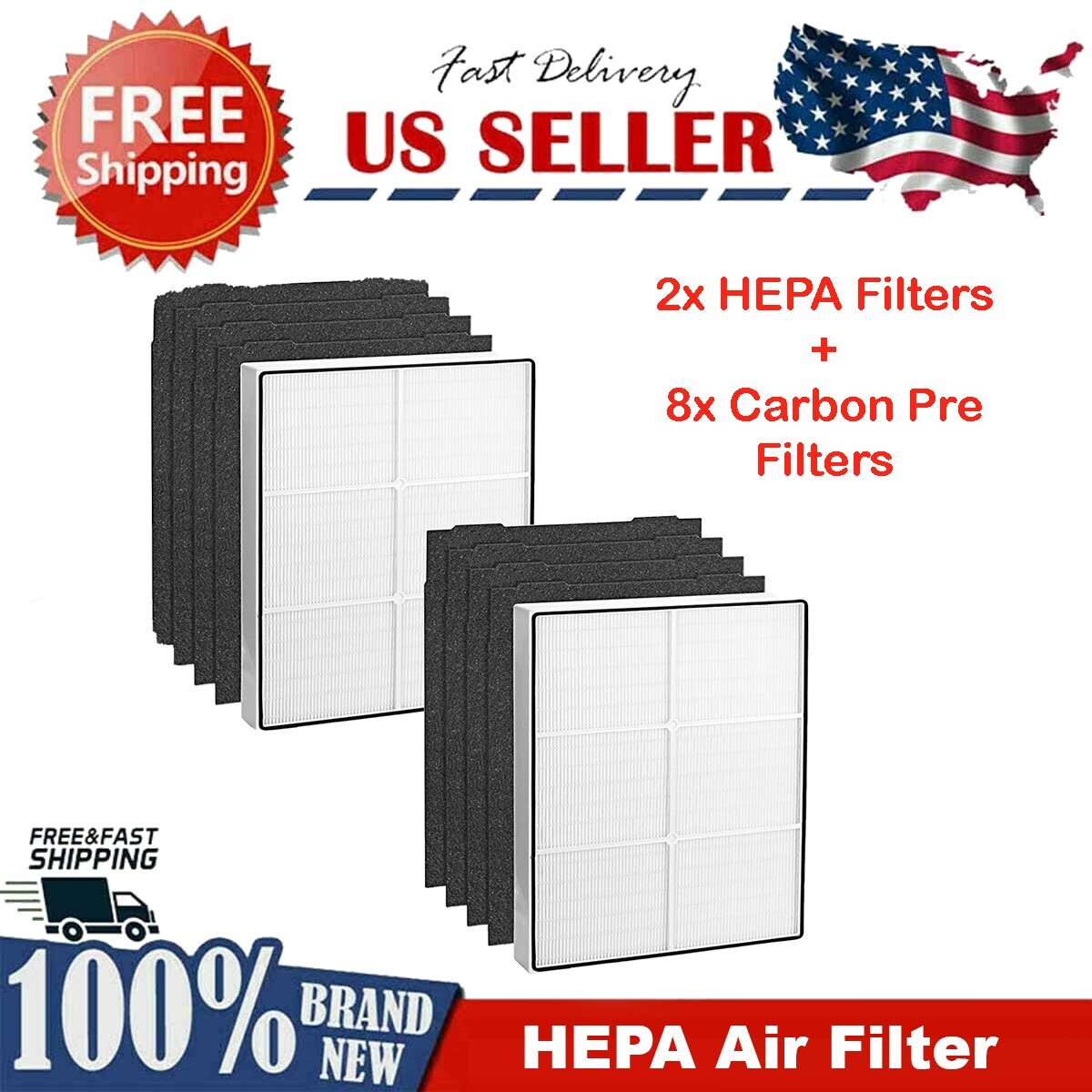 Replacement Set For Whirlpool Whispure Air Purifier Ap450 Ap