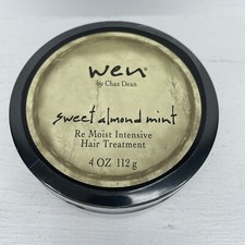 WEN BY CHAZ DEAN SWEET ALMOND MINT RE-MOIST HYDRATING HAIR MASK 4 OZ NB