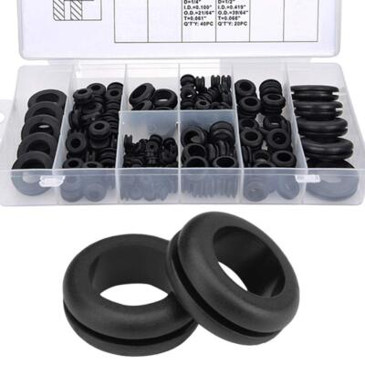 #ad Wolfride Rubber Grommet Assortment Kit Rubber Hole O Ring Washer Set Rubber Wire $23.00