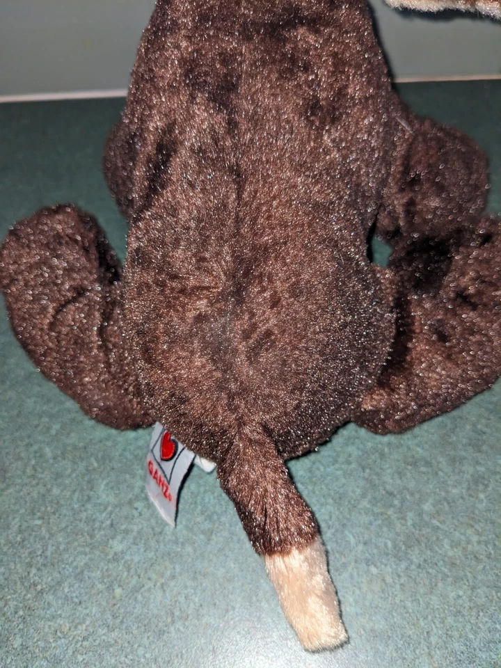 Webkinz Mocha Pup HM348 Puppy Dog Brown Tan Plush Stuffed Animal Toy 10 in - Image 3 of 4