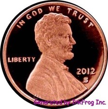 2012 S Union Cent Deep Cameo Gem Proof 2012 S Union Cent Deep Cameo Gem Proof