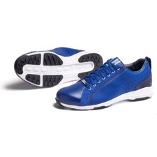 Mens Golf Shoes - Mizunu MZU LE Mens Spikeless Golf Shoes - Blue