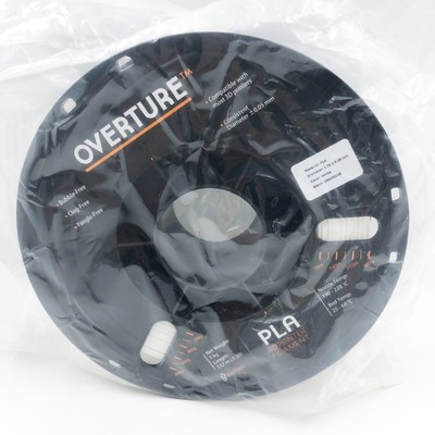 Overture PLA 1.75mm 3D Printer Filament 1kg Spool Color ...