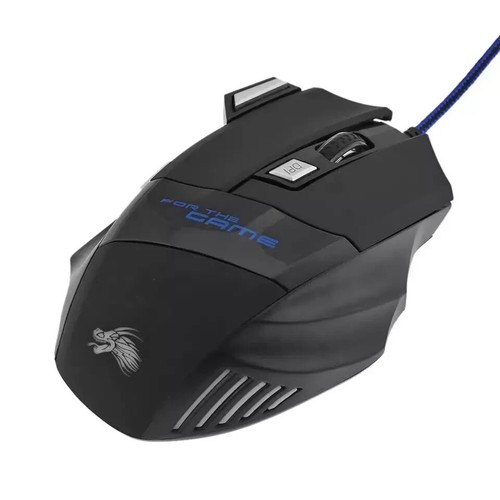 LED Optical PC Gaming Mouse USB Wired Programmable 7 Buttons 5500 DPi Mice Gamer - Picture 8 of 8