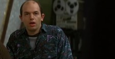 School For Scoundrels : Paul Scheer Screen Worn Pete Blue Shirt Wardrobe Tag COA