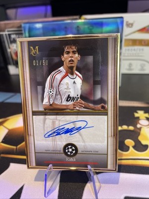 2024-25 Topps Museum UCC Kaka Framed Auto Autograph 1/50 AC Milan Case Hit