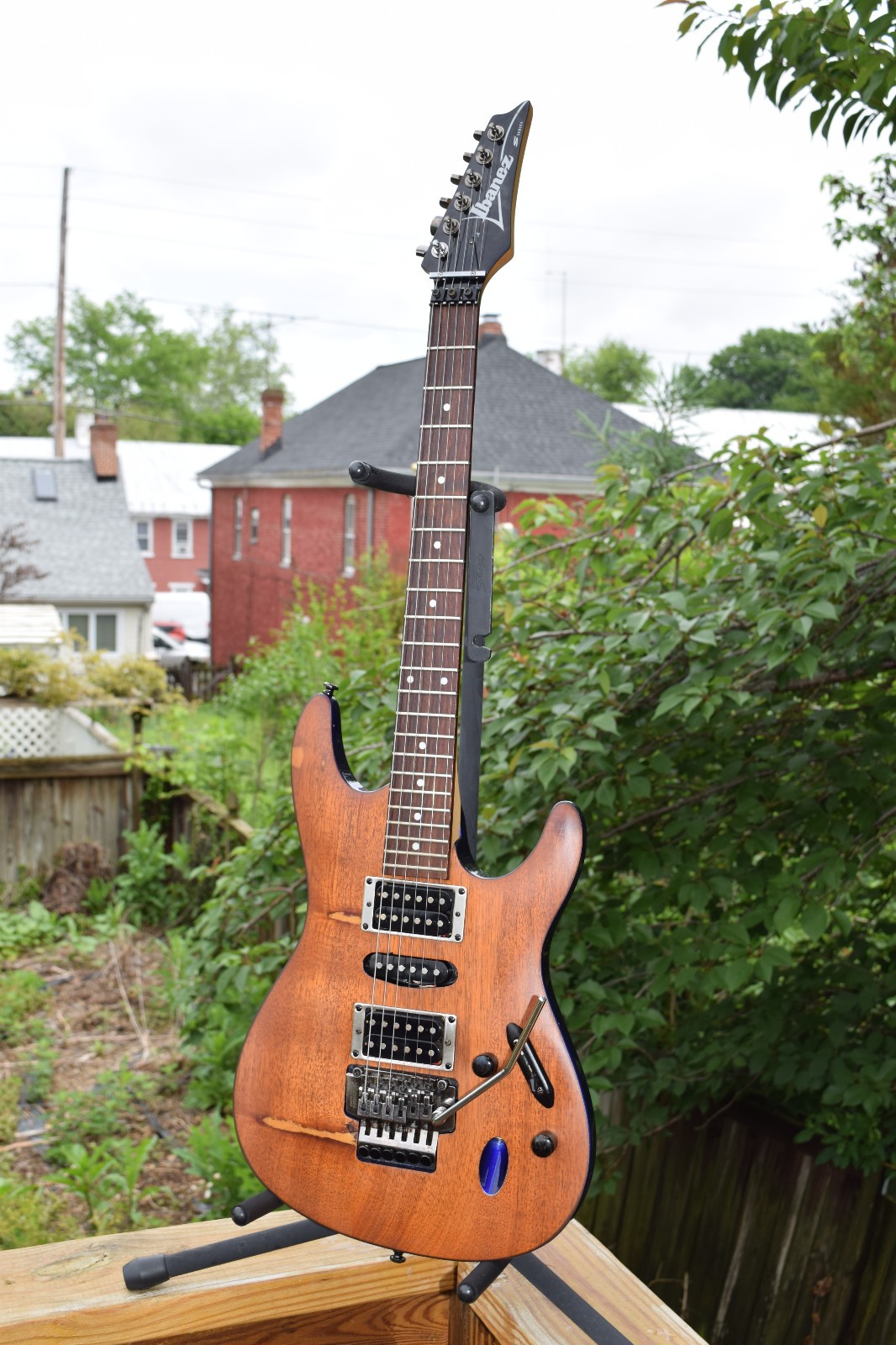 1997 Ibanez S Series S470 Electric Guitar - Saber - MIK - M300C Hard Case