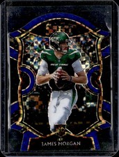 2020 Panini Select #84 James Morgan Blue Prizm Die Cut