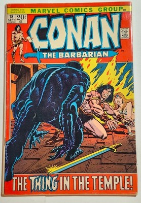 CONAN THE BARBARIAN #18 GIL KANE Bronze Age 1972 - I combine shipping