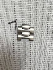 Omega Seamaster Bracelet Links 17mm Silver 2 Links