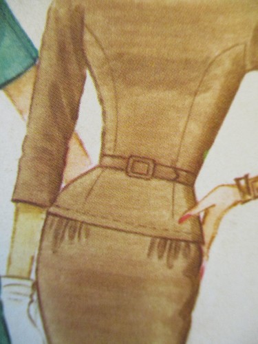 McCall's Pattern 5579 Misses Dress Slim or Flared Skirt Size 14 Bust 34 Vtg 1960 - Picture 6 of 13