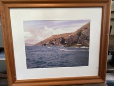 4 x Framed Photographs Off The Lleyn Peninsula Between Abersoch And Aberdaron.