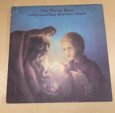 THE MOODY BLUES ''EVERY GOOD BOY DESERVES FAVOUR'' VINYL LP