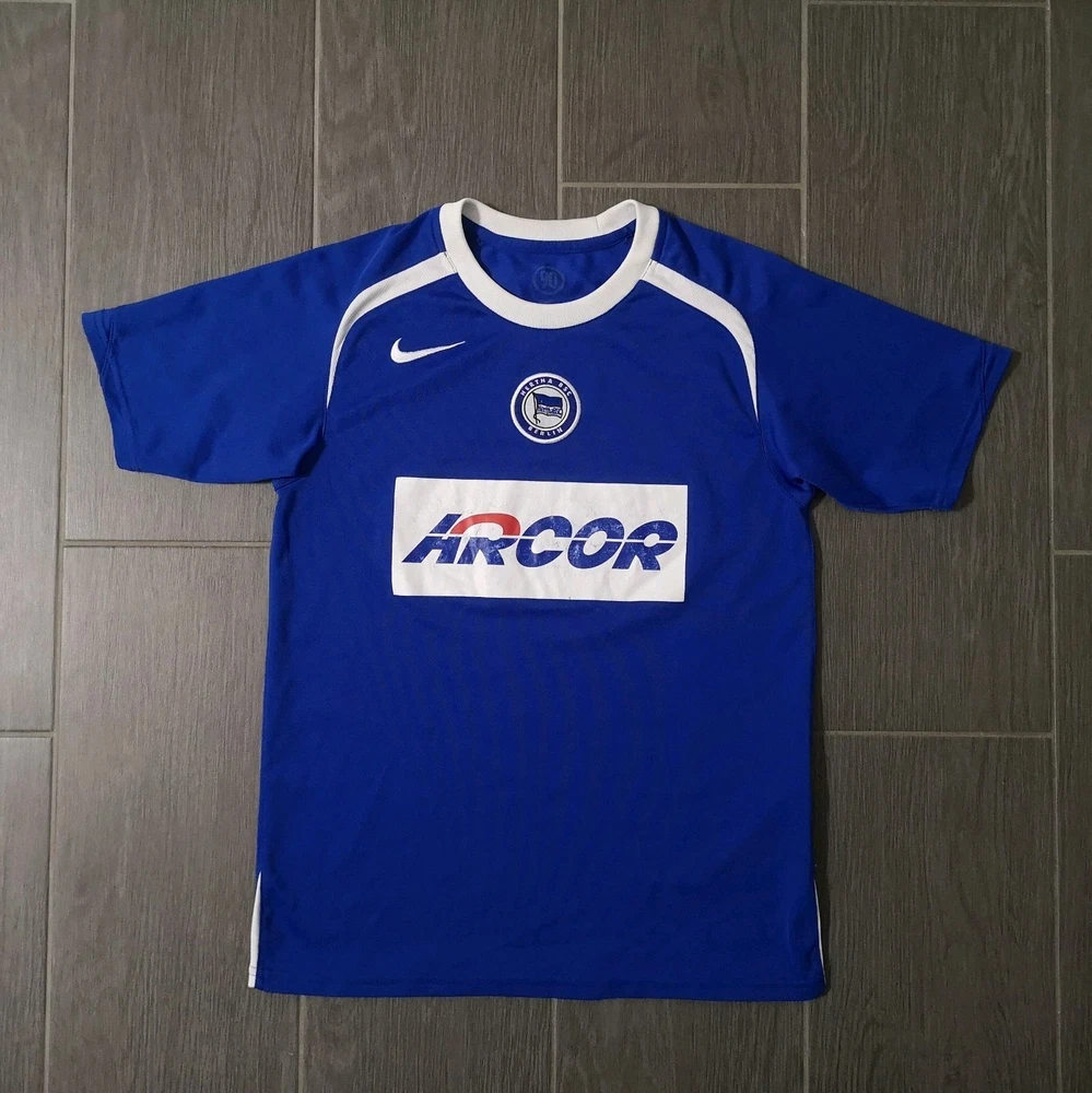 Vintage Retro 2005/06 Hertha BSC Heim Trikot Größe: XS odr. 176 Fußball Nike Fan