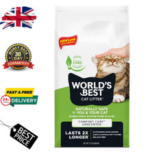 World’s Best Cat Litter Comfort Care Unscented 6.8kg Flushable Clumping 3.82 per kilo