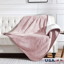 Waterproof Pet Blanket Double-Sided Reversible Fur Protection Indoor Outdoor New