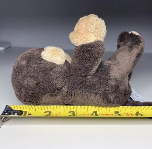 Vintage Aurora People Pals Monkey Plush Brown 6” Valentines Love Me Heart NWT - Picture 10 of 10