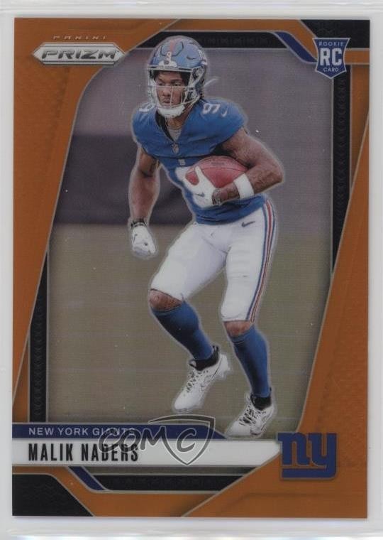2024 Panini Prizm Rookies Orange Prizm 94/249 Malik Nabers #370 Rookie RC 0rd2