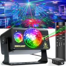 Party Lights Dj Disco Light Disco Ball Light LED Stage Strobe Lights Projecto...